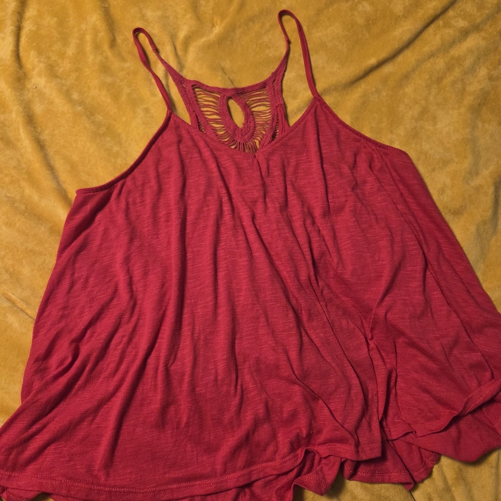 Mossimo Supply Co. Red Tank Top